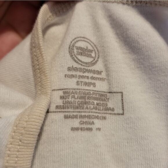 Wonder Nation white/tan cheetah print matching sleep set - Picture 5 of 10